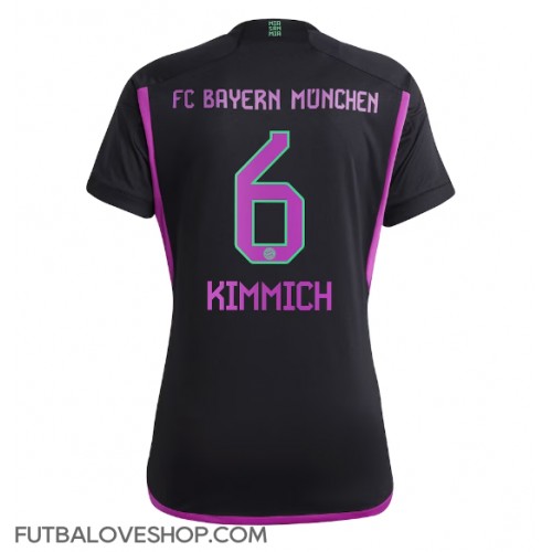 Dres Bayern Munich Joshua Kimmich #6 Preč pre Ženy 2023-24 Krátky Rukáv